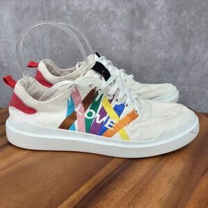 Cole Haan Grand‎ Series Sneakers Womens 7.5 Love Lightweight Canvas Shoes Flats